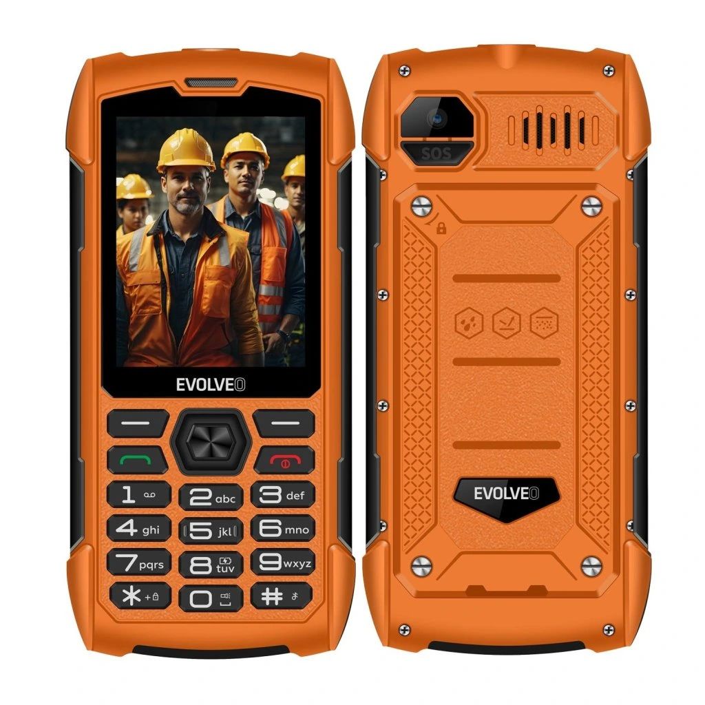 Mobiltelefon Evolveo Strongphone H1 DualSIM Black/Grey