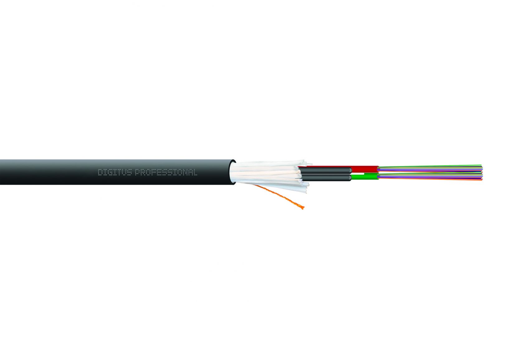 Hálózati kábelek Digitus DK-35242/4-U száloptikás kábel 1 M OM4 Black Hálózati kábelek Digitus DK-35242/4-U száloptikás kábel 1 M OM4 Black