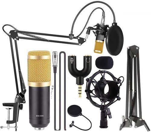 FOREV FV-BM800 Kondenzátor mikrofon csomag Black FOREV FV-BM800 Kondenzátor mikrofon csomag Black
