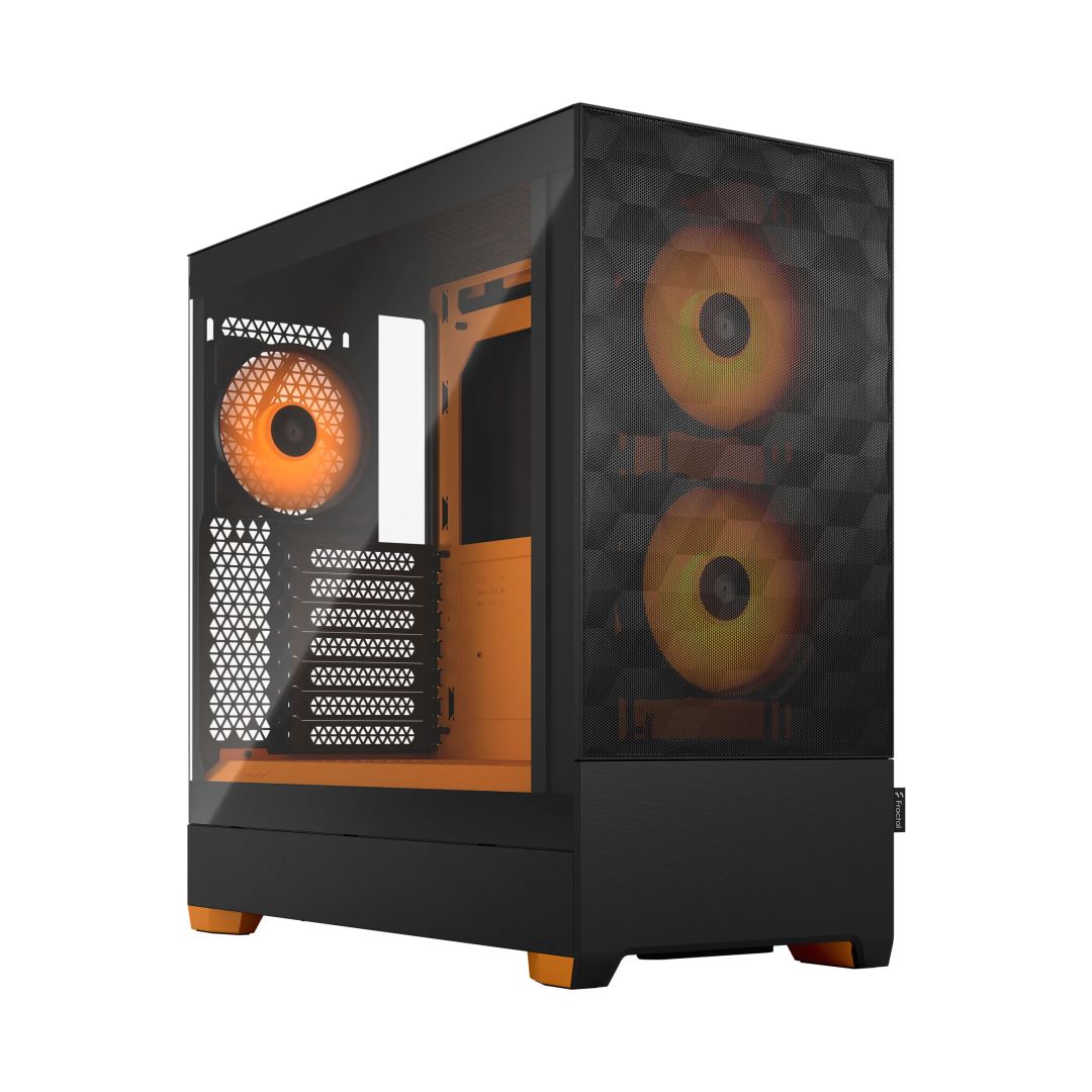 Ház Fractal Design Pop Air RGB tempered Glass Orange Core Ház Fractal Design Pop Air RGB tempered Glass Orange Core