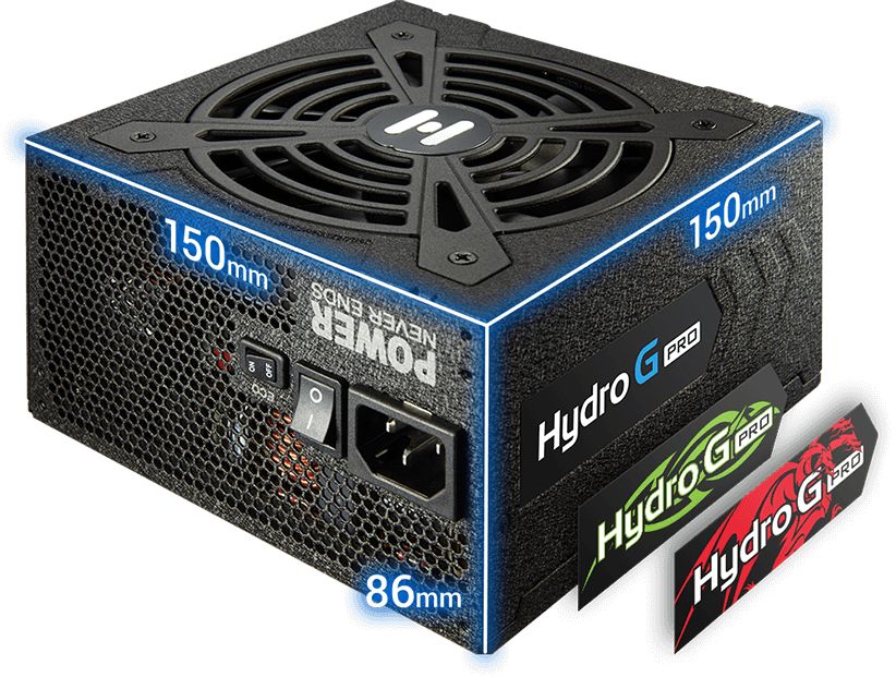 Tápegység FSP 650W 80+ Gold Hydro G Pro 650
