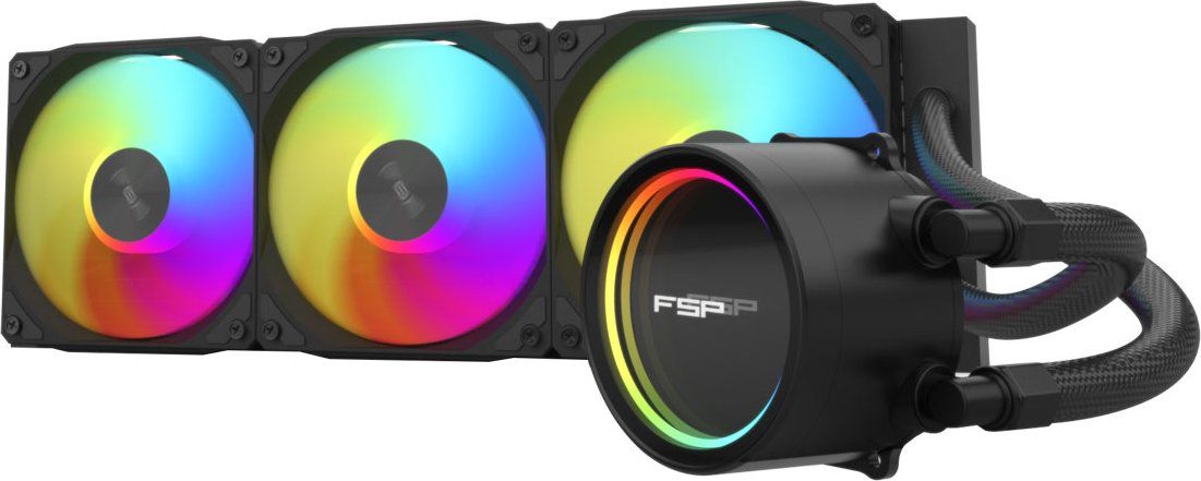 Ventilátorok, Hűtők, Előlapi panelek FSP AE36 Black