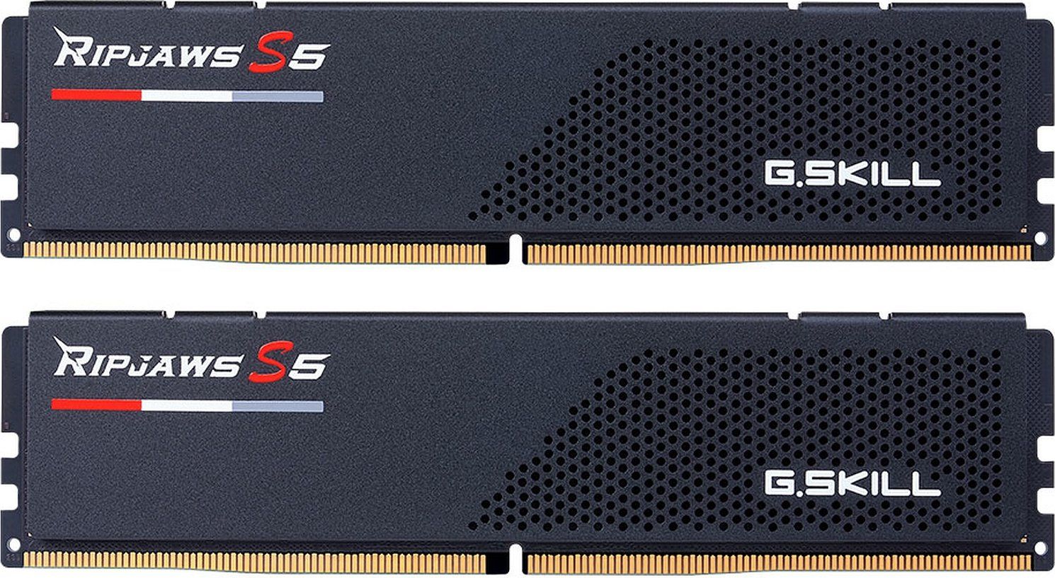Memória G.SKILL 128GB DDR5 6000MHz Kit(2x64GB) Ripjaws S5 Black Memória G.SKILL 128GB DDR5 6000MHz Kit(2x64GB) Ripjaws S5 Black