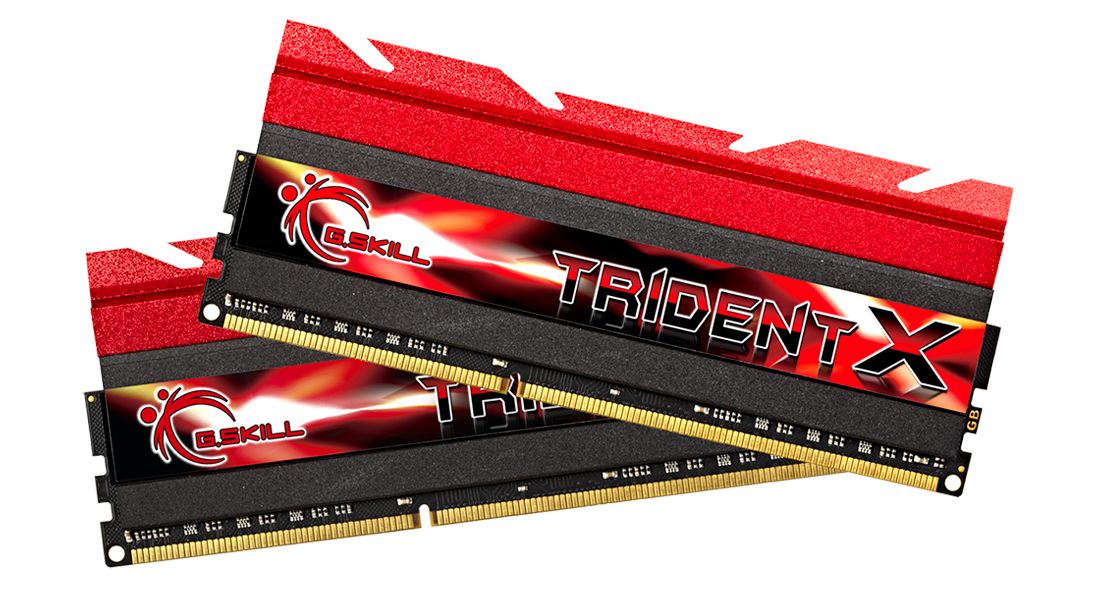 Memória G.SKILL 16GB DDR3 2400MHz Kit(2x8GB) TridentX Memória G.SKILL 16GB DDR3 2400MHz Kit(2x8GB) TridentX