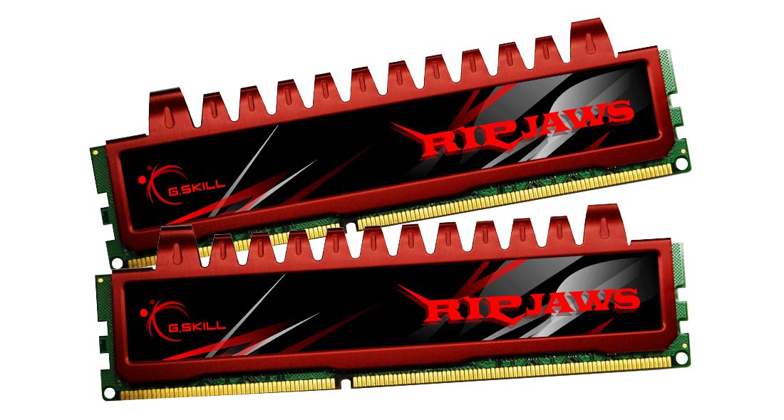 Memória G.SKILL 8GB DDR3 1600MHz Kit(2x4GB) Ripjaws Memória G.SKILL 8GB DDR3 1600MHz Kit(2x4GB) Ripjaws