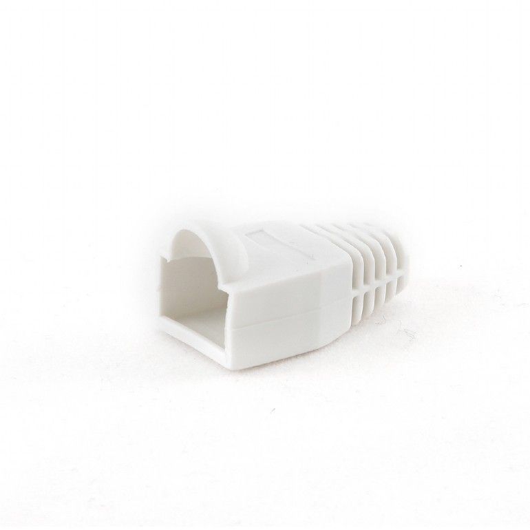 Hálózati eszközök Gembird BT5WH/100 Strain relief (boot cap) 100 pcs per bag White Hálózati eszközök Gembird BT5WH/100 Strain relief (boot cap) 100 pcs per bag White