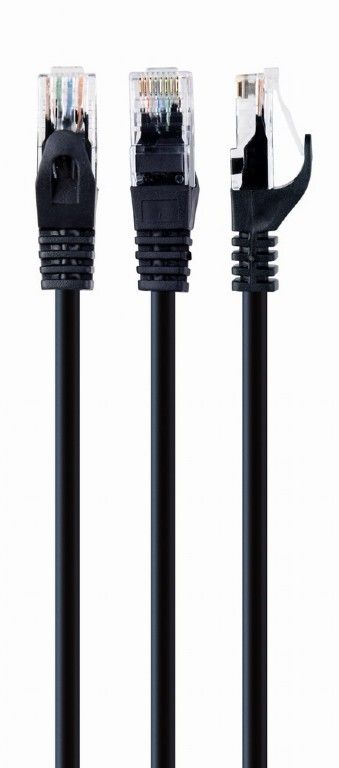 Hálózati kábelek Gembird CAT6 U-UTP Patch Cable 1m Black Hálózati kábelek Gembird CAT6 U-UTP Patch Cable 1m Black
