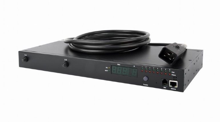 Hálózati eszközök Gembird EG-PDU-007 Per-outlet-metering Power Distribution Unit Black Hálózati eszközök Gembird EG-PDU-007 Per-outlet-metering Power Distribution Unit Black