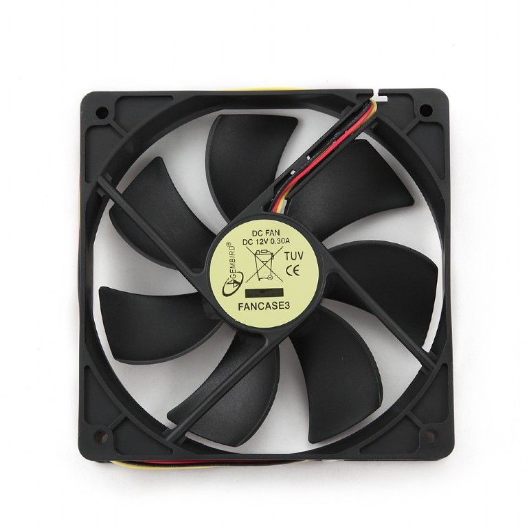Ventilátorok, Hűtők, Előlapi panelek Gembird FANCASE3 120mm PC case fan sleeve bearing Ventilátorok, Hűtők, Előlapi panelek Gembird FANCASE3 120mm PC case fan sleeve bearing