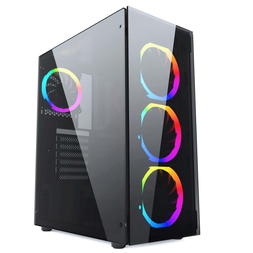 Ház Gembird Fornax 1500RGB Black Ház Gembird Fornax 1500RGB Black