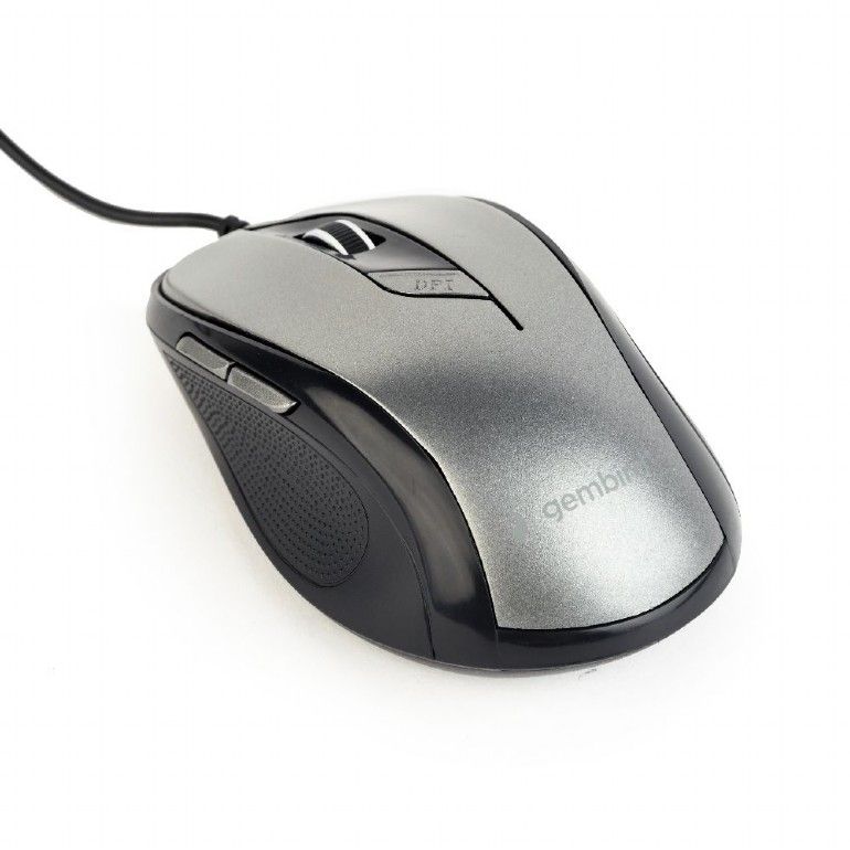Gembird MUS-6B-01-BG optical mouse Black/Space Grey Gembird MUS-6B-01-BG optical mouse Black/Space Grey