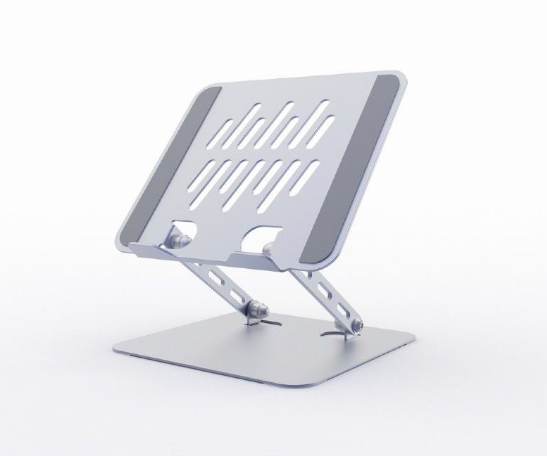 Notebook kiegészítő Gembird NBS-D1-04 Foldable notebook riser stand Space Grey