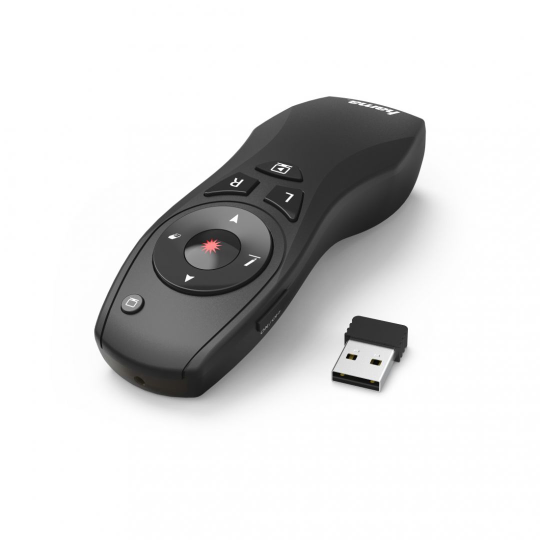 Presenter Hama X-Pointer Wireless Presenter Red Laser Black Presenter Hama X-Pointer Wireless Presenter Red Laser Black