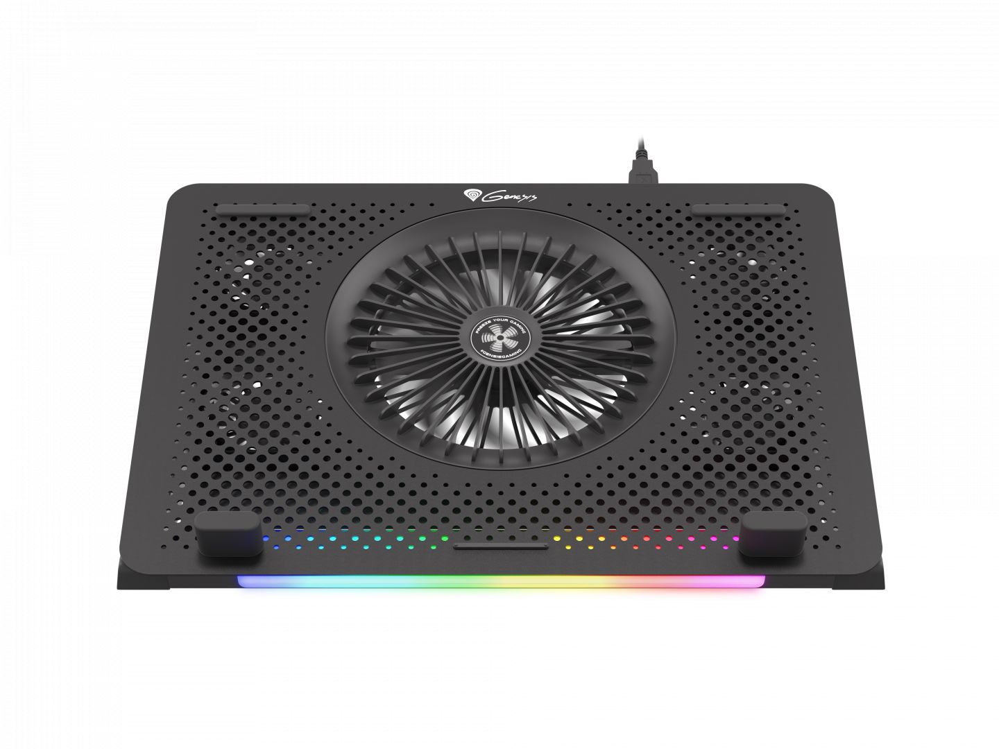 Notebook kiegészítő Genesis Oxid 450 RGB Black