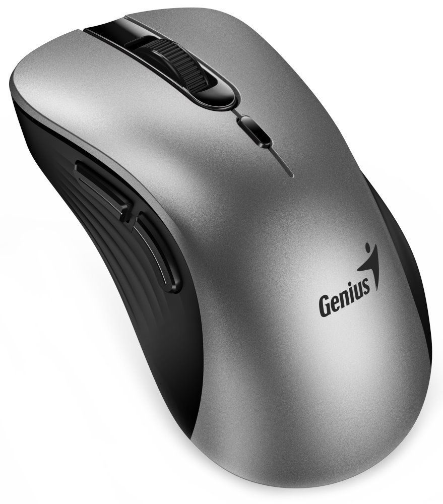 Genius Ergo 8100S AI Wireless Mouse Silver Grey Genius Ergo 8100S AI Wireless Mouse Silver Grey