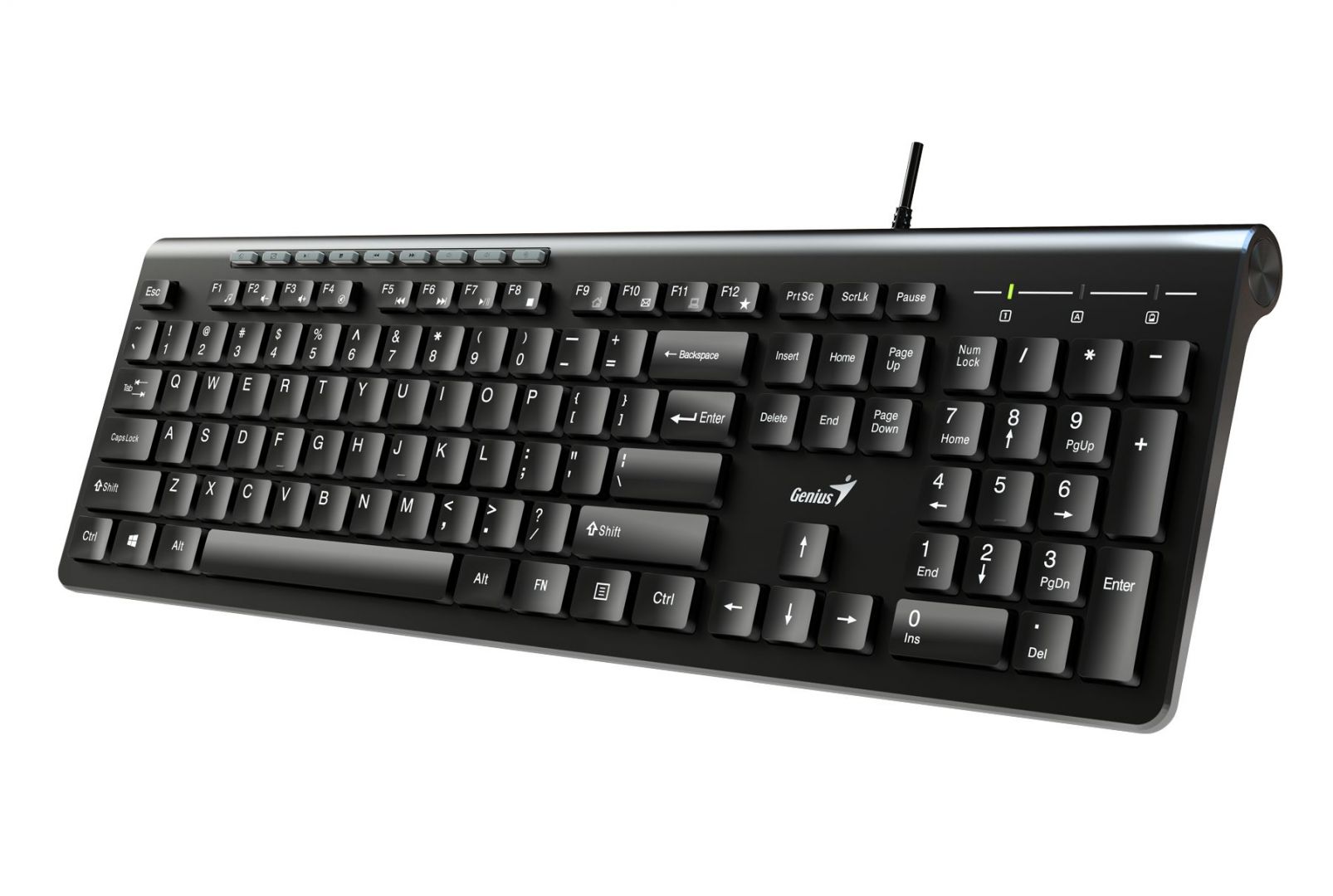 Billentyűzet Genius SlimStar 230 keyboard Black HU