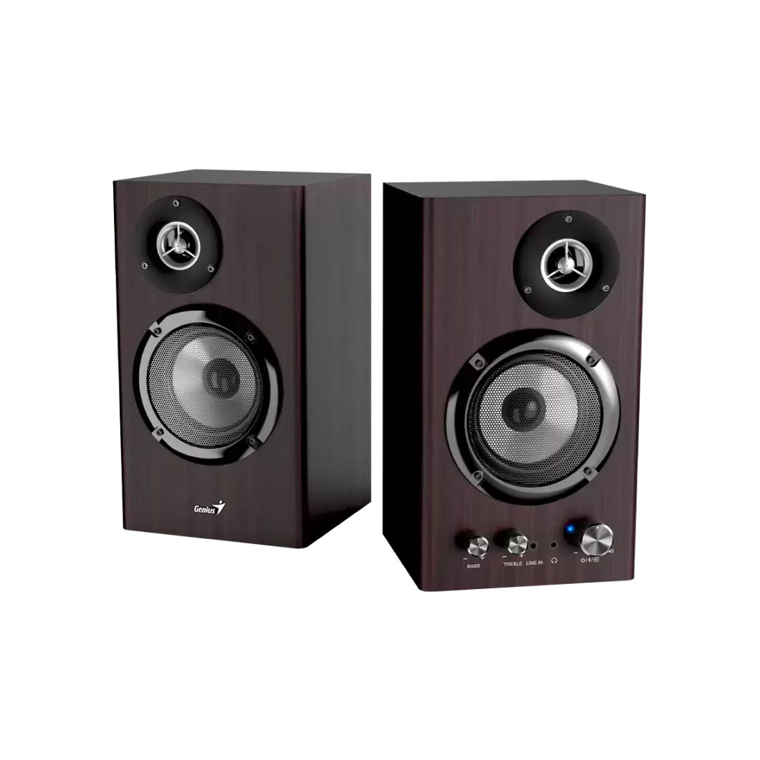 Hangszóró Genius SP-HF1812BT Bluetooth Speaker Dark Brown Hangszóró Genius SP-HF1812BT Bluetooth Speaker Dark Brown