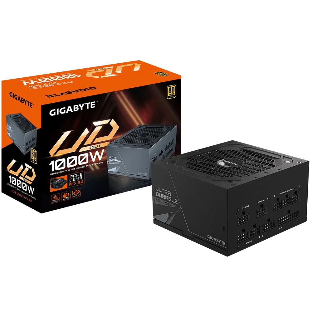 Gigabyte 1000W 80+ Gold UD1000GM PG5 2.0 Gigabyte 1000W 80+ Gold UD1000GM PG5 2.0