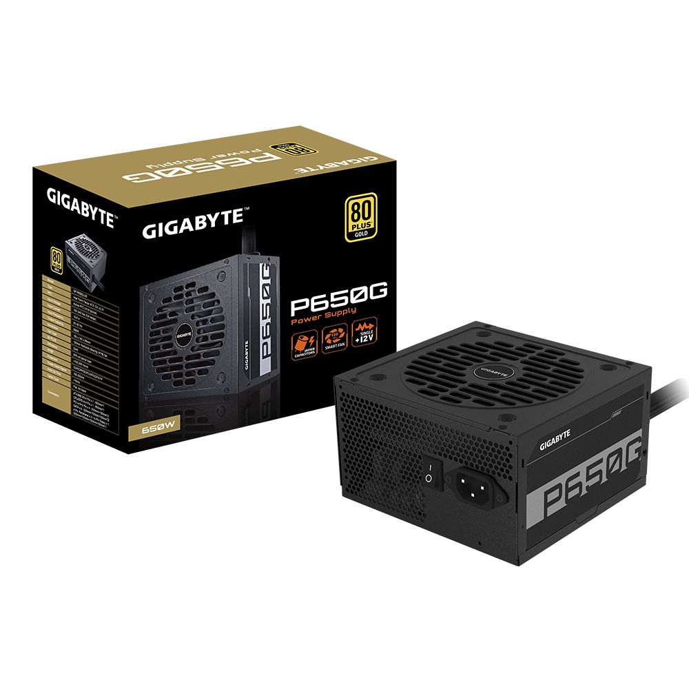Tápegység Gigabyte 650W 80+ Gold Tápegység Gigabyte 650W 80+ Gold