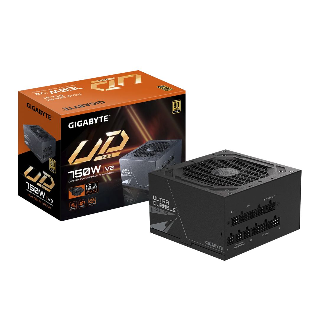Tápegység Gigabyte 750W 80+ Gold UD750GM PG5 V2 Tápegység Gigabyte 750W 80+ Gold UD750GM PG5 V2