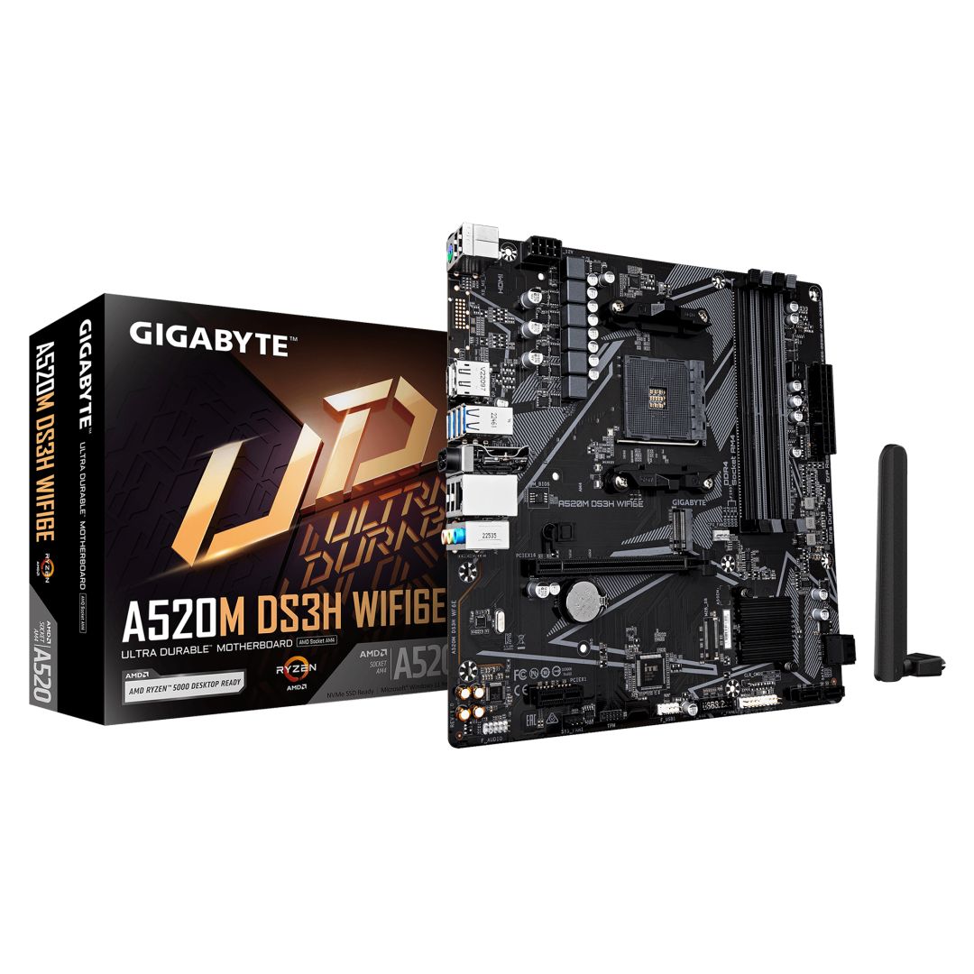 Alaplap Gigabyte A520M DS3H WiFi6E Alaplap Gigabyte A520M DS3H WiFi6E