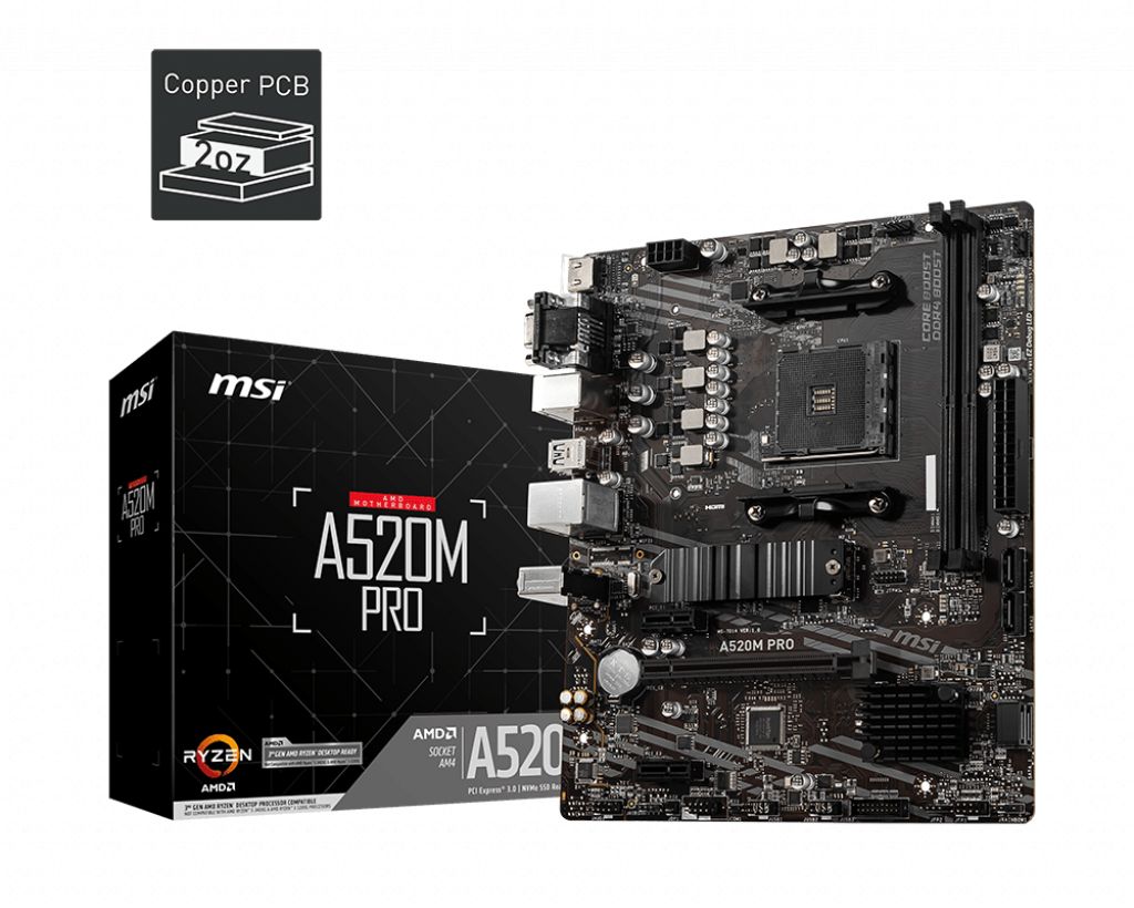 Alaplap Msi A520M PRO Alaplap Msi A520M PRO