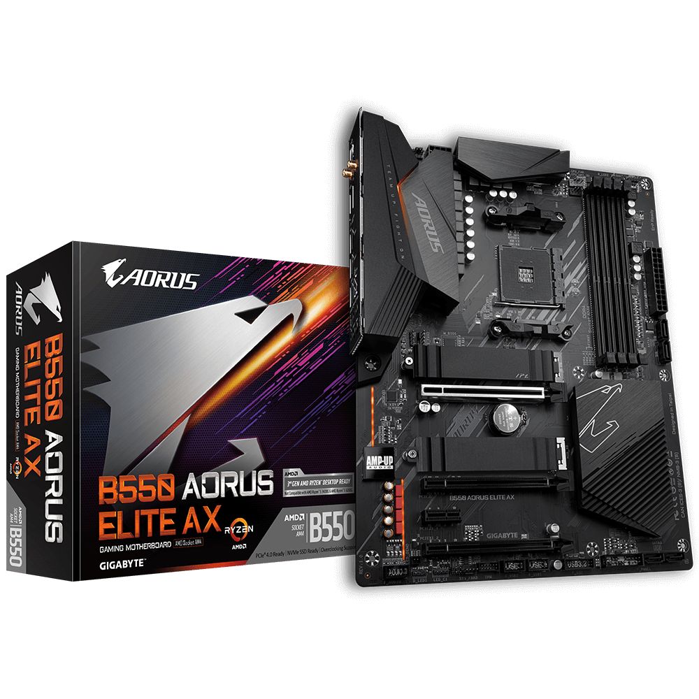 Alaplap Gigabyte B550 AORUS ELITE AX