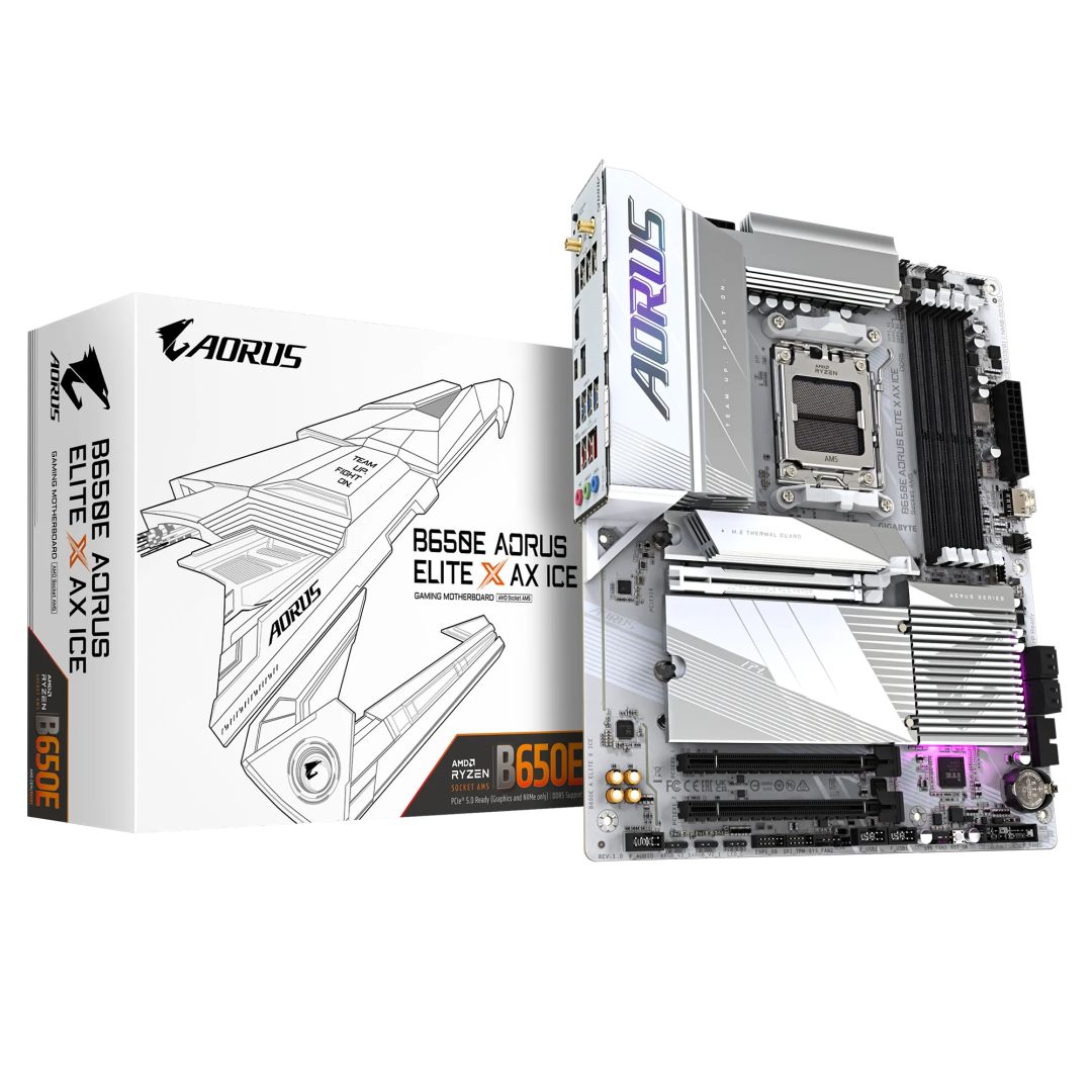 Alaplap Gigabyte B650E AORUS ELITE X AX ICE Alaplap Gigabyte B650E AORUS ELITE X AX ICE