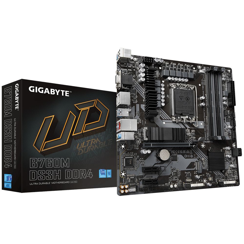 Alaplap Gigabyte B760M DS3H DDR4