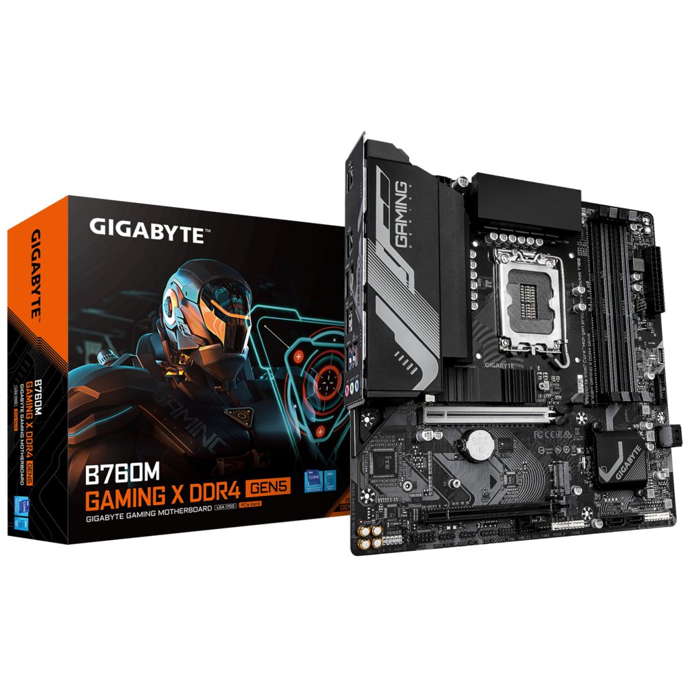 Alaplap Gigabyte B760M GAMING X DDR4 GEN5