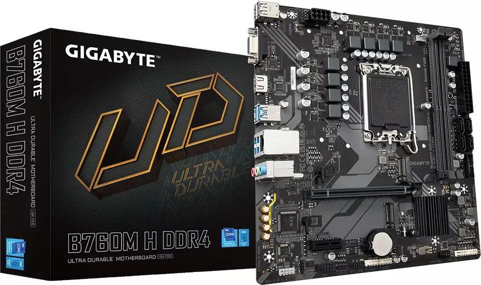 Alaplap Gigabyte B760M H DDR4