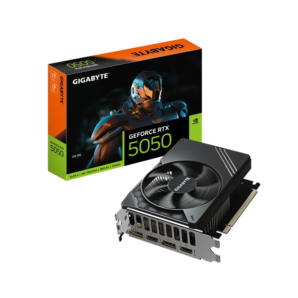 Videókártya Gigabyte RTX5050 D6 8G Videókártya Gigabyte RTX5050 D6 8G