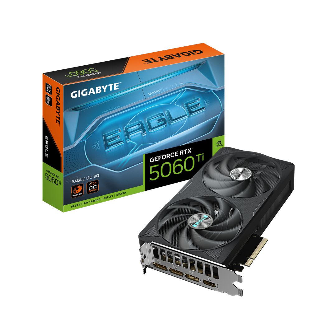 Videókártya Gigabyte RTX5060 TI EAGLE OC 8G Videókártya Gigabyte RTX5060 TI EAGLE OC 8G