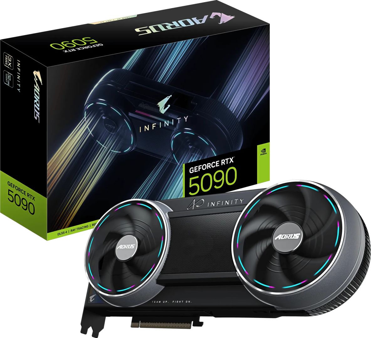 Videókártya Gigabyte RTX5090 AORUS INFINITY 32G Videókártya Gigabyte RTX5090 AORUS INFINITY 32G