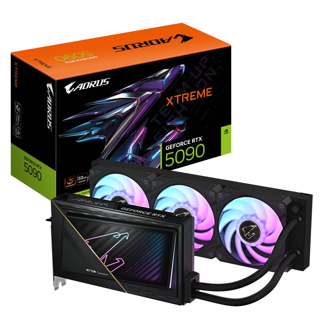 Videókártya Gigabyte RTX5090 AORUS XTREME WATERFORCE 32G Videókártya Gigabyte RTX5090 AORUS XTREME WATERFORCE 32G