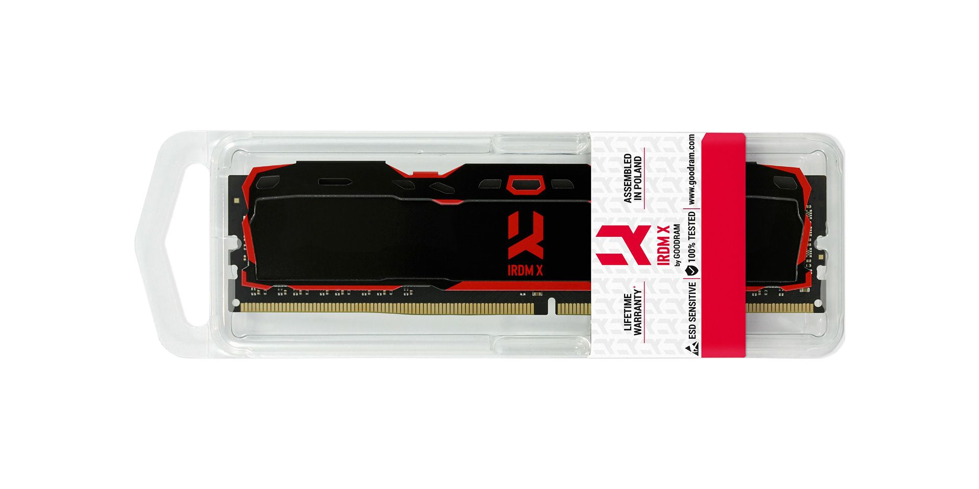 Memória GoodRam 16GB DDR4 3200MHz IRDM X Series Black