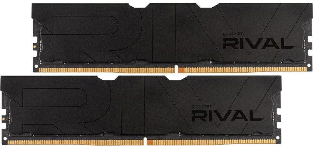 Memória GoodRam 16GB DDR4 3600MHz Kit(2x8GB) Rival Deep Black Memória GoodRam 16GB DDR4 3600MHz Kit(2x8GB) Rival Deep Black
