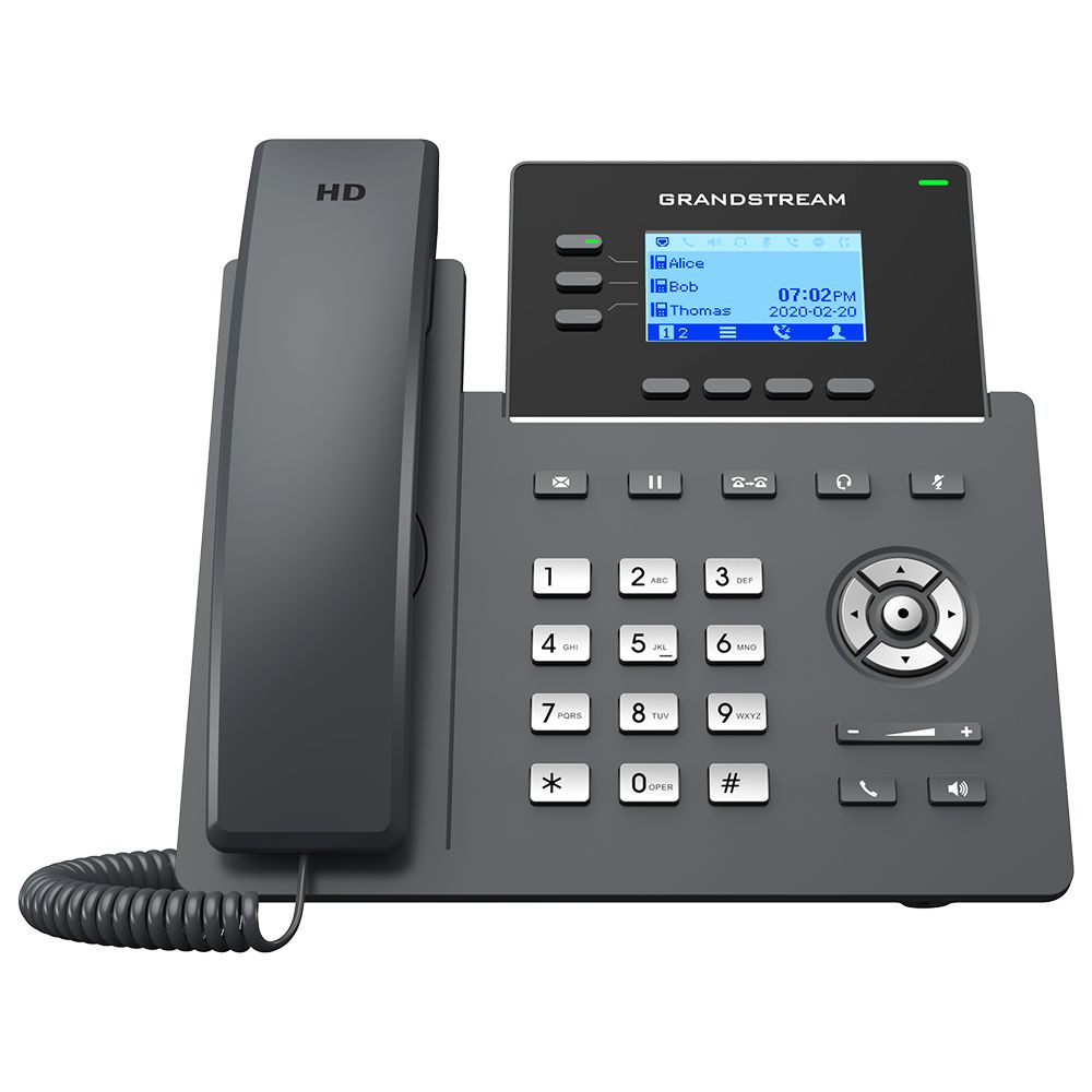 VOIP Grandstream GRP 2603P vonalas VoIP telefon VOIP Grandstream GRP 2603P vonalas VoIP telefon