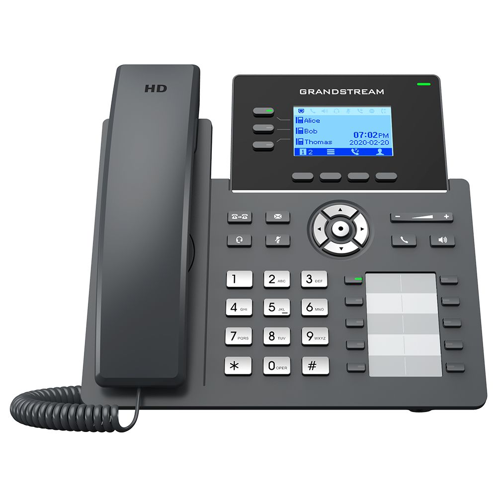 VOIP Grandstream GRP 2604P vonalas VoIP telefon VOIP Grandstream GRP 2604P vonalas VoIP telefon