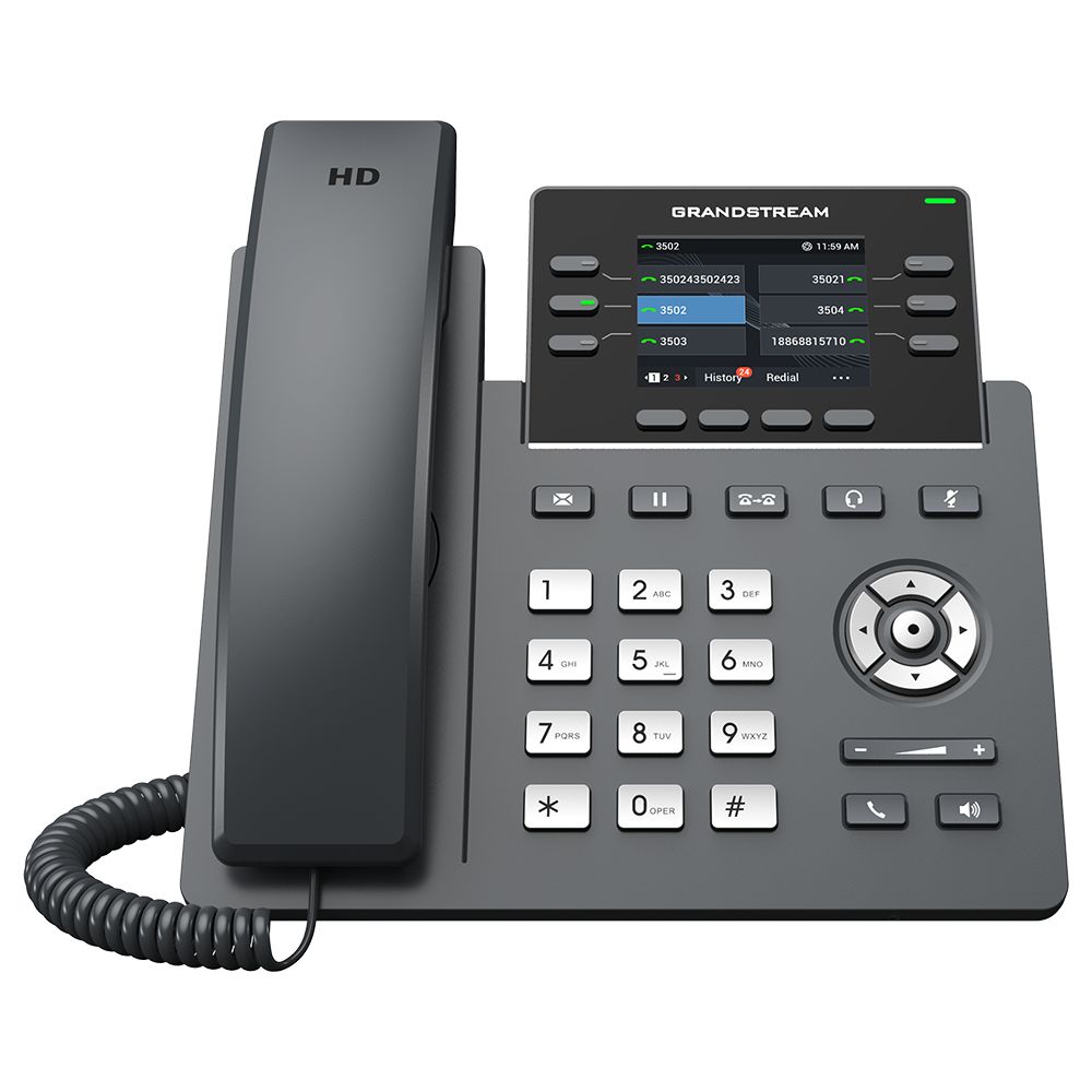 VOIP Grandstream GRP2613 vonalas VoIP telefon VOIP Grandstream GRP2613 vonalas VoIP telefon