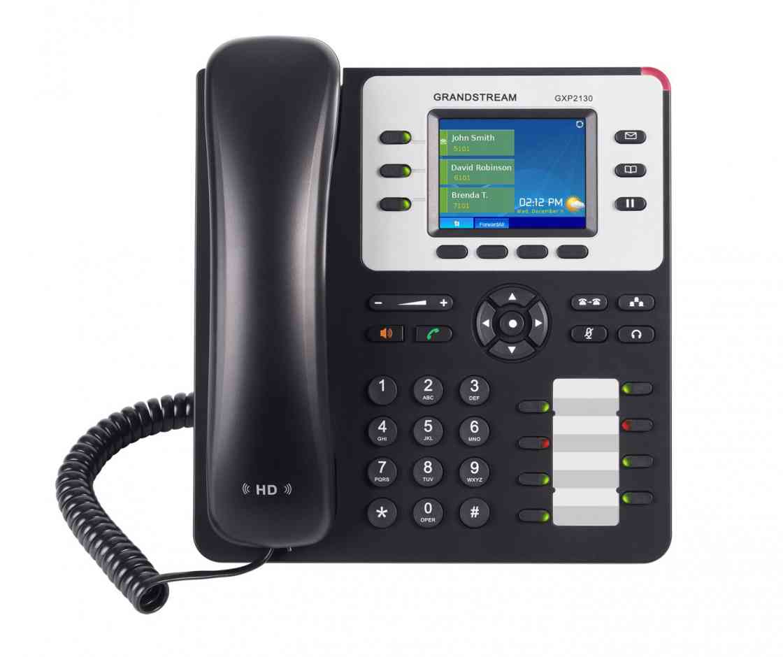 VOIP Grandstream GXP2130 vonalas VoIP telefon VOIP Grandstream GXP2130 vonalas VoIP telefon