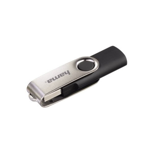 USB Flash RAM Hama 8GB Rotate Black/Silver USB Flash RAM Hama 8GB Rotate Black/Silver