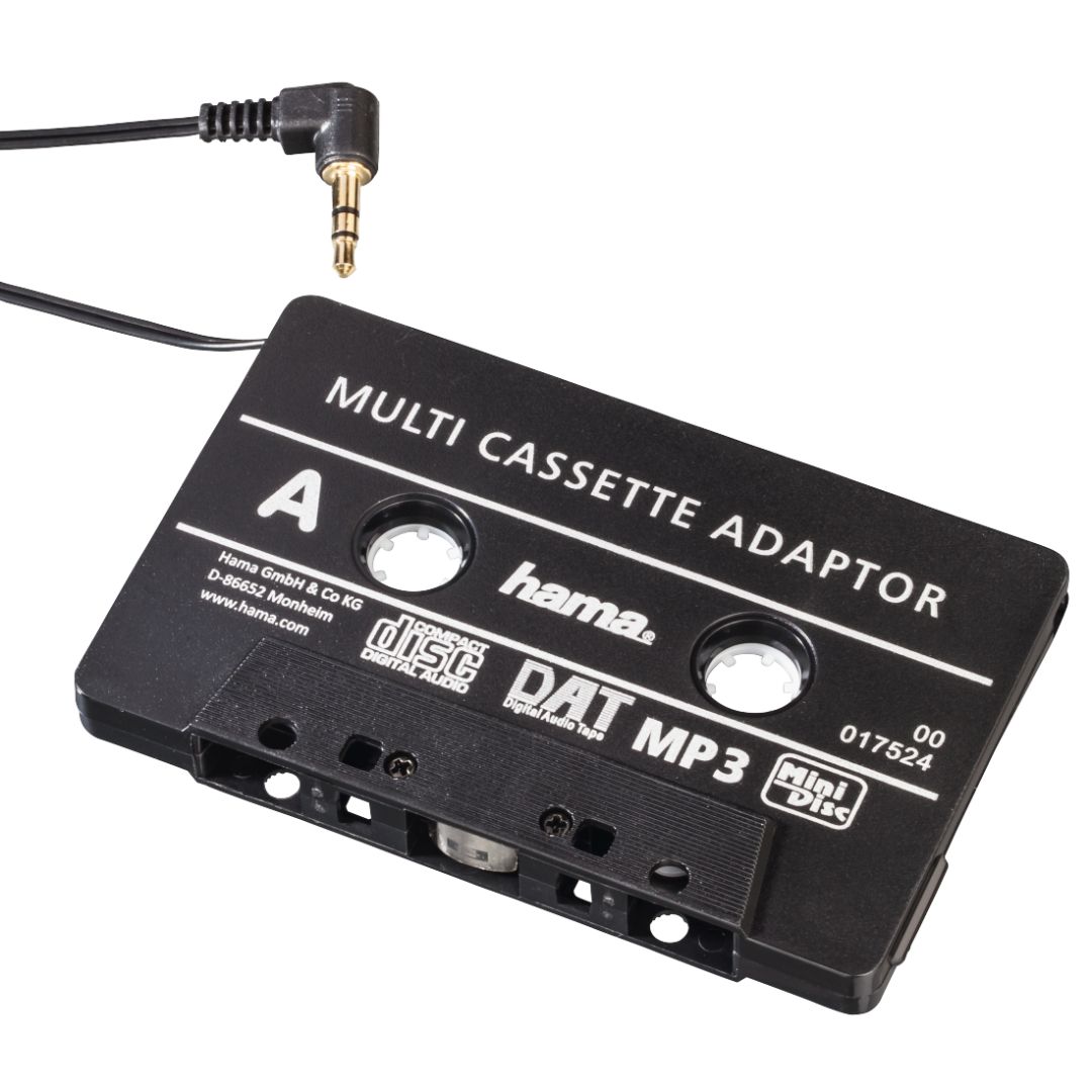Hi-fi Hama Kazetta Adapter Autórádióhoz Black