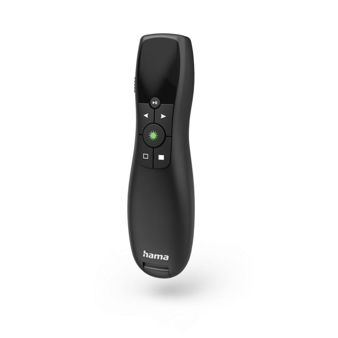 Presenter Hama Multimedia presenter Green Laser Black Presenter Hama Multimedia presenter Green Laser Black