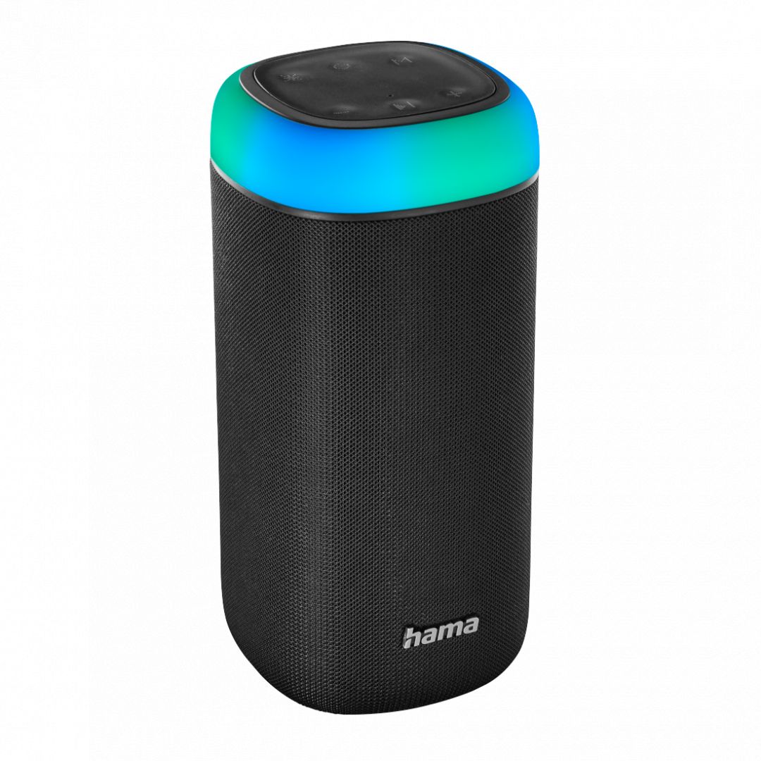 Hangszóró Hama Shine 2.0 Bluetooth Speaker RGB Black Hangszóró Hama Shine 2.0 Bluetooth Speaker RGB Black