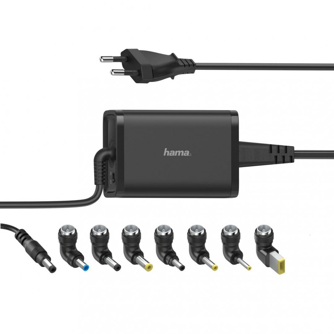 Notebook kiegészítő Hama Universal Notebook Power Supply Unit 15-19 V/65W Notebook kiegészítő Hama Universal Notebook Power Supply Unit 15-19 V/65W