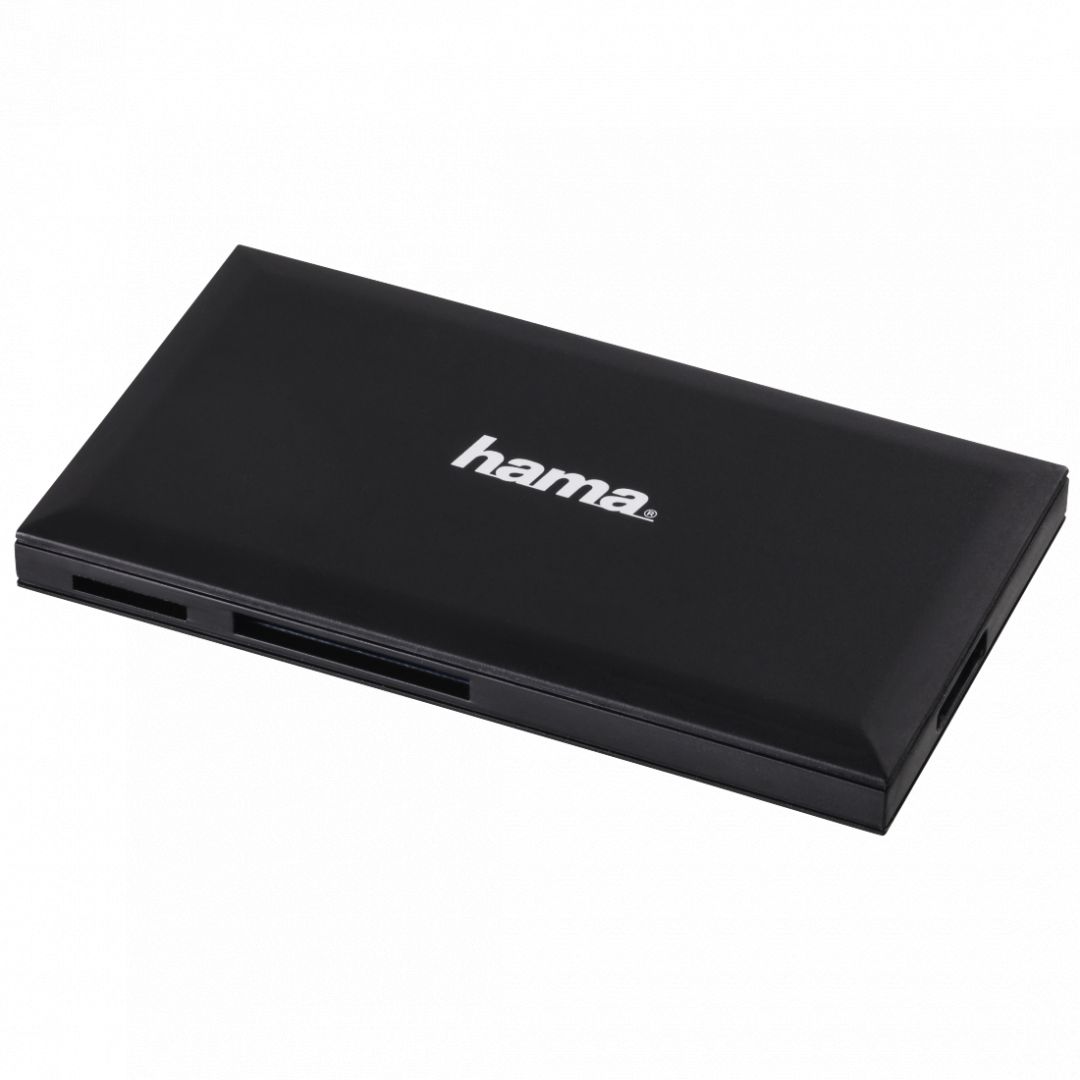 Kártyaolvasó Hama USB3.0 Multi-Card Reader SD/microSD/CF/MS Black