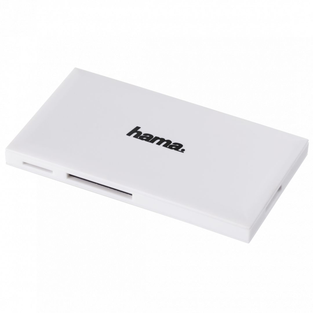 Kártyaolvasó Hama USB3.0 Multi-Card Reader SD/microSD/CF/MS White