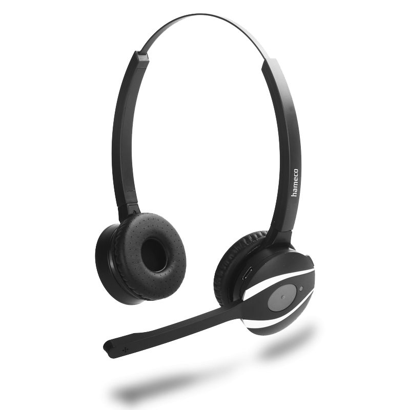 Hameco HS-8020D-BT Bluetooth Headset Black Hameco HS-8020D-BT Bluetooth Headset Black