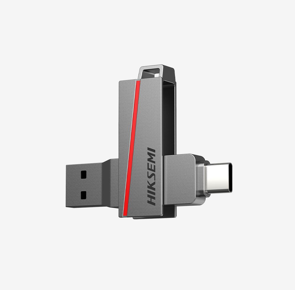 USB Flash RAM HikSEMI 128GB USB3.2 Dual Slim Grey USB Flash RAM HikSEMI 128GB USB3.2 Dual Slim Grey